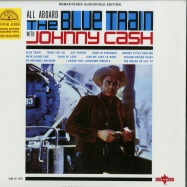 Front View : Johnny Cash - ALL ABOARD THE BLUE TRAIN (LTD COLOURED 180G LP) - Charly / 00131184