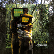 Front View : Dub-liner Feat. General T.k. - RACIAL WAR FEAT. GENERAL T.K. / GIVE A L (GREEN VINYL) - Jungle Cat Recordings / JCAT010