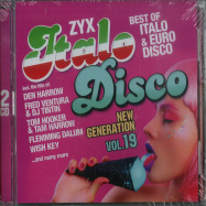 Front View : Various - ZYX ITALO DISCO NEW GENERATION VOL.19 (2CD) - Zyx Music / ZYX 83062-2