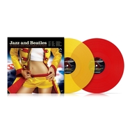 Front View : Various - JAZZ AND BEATLES (yellow-red 2LP) - Music Brokers / VYN33