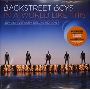 Front View : Backstreet Boys - IN A WORLD LIKE THIS(10TH ANNIVERSARY DELUXE EDT.) (Blue/Yellow Vinyl 2LP) - BMG Rights Management / 405053890458