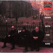 Front View : Run DMC - DOWN WITH THE KING (COLOURED 7 NCH) - Get On Down / GET786-7