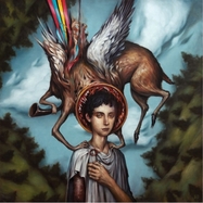 Front View : Circa Survive - BLUE SKY NOISE (CLEAR BLUE W/ BLUE, YELLOW & RED SP (2LP) - Hopeless Records / 790692247516