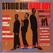 Front View : Va / Soul Jazz Records Presents - STUDIO ONE RUDE BOY (2LP, CYAN BLUE VINYL, RSD 2024 RELEASE) - Soul Jazz Records / SJRLP148C