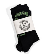 Front View : Cubwear#u#u#-#-#-#000000#Socks_TYM_Black - SOCKS - TOUCH YOUR MUSIC - BLACK (38-41) - Sound Metaphors