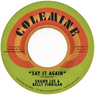 Front View : Shawn Lee & Kelly Finnigan - SAY IT AGAIN / HARPSICHORD ROCK (7 INCH) - Colemine Records / 00171922