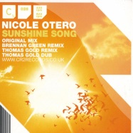 Front View : Nicole Otero - SUNSHINE SONG - CR2 Records / 12C2026
