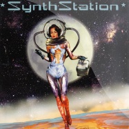 Front View : Various Artists - SYNTHSTATION (LP) Colored Vinyl - Radio Cosmos / RC002