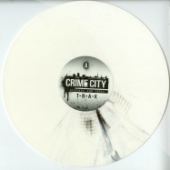Front View : Crime Scene - CRIME CITY TRAX (VINYL ONLY / WHITE MARBLED VINYL) - Crime City / CC02