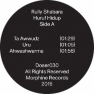 Front View : Rully Shabara - HURUF HIDUP (7 INCH) - Morphine / Doser 030
