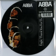 Front View : ABBA - EAGLE / THANK YOU FOR THE MUSIC (7 INCH PICTURE DISC) - Universal / 5762520