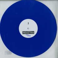 Front View : Robi Insinna - HARD WORK (BLUE COLOURED VINYL) - Industria / IND001