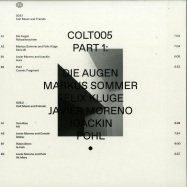 Front View : Various Artists - COLT MUSIC AND FRIENDS PART 1 (VINYL ONLY) - Colt Music / COLT005.1