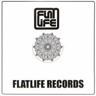 Front View : Jack Wax / Pzylo - THATS WHAT I CALL FLATCORE - EPISODE 1 (CLEAR & WHITE VINYL / REPRESS) - Flatlife Records / FLAT016RP