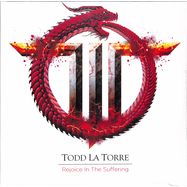 Front View :  Todd La Torre - REJOICE IN THE SUFFERING (LTD.GTF RED OPAQUE 2 LP) (2LP) - Roar! Rock Of Angels Records Ike / ROAR 2303LPR