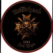 Front View : Motrhead - BAD MAGIC (LTD.EDITION) (LP) (PICTURE DISC-RED EDITION) - Silver Lining / 9029698603