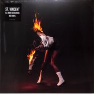 Front View : St. Vincent - ALL BORN SCREAMING (LTD. INDIE EXCL.LP RED VINYL) - Virgin Music LAS / 2275549_indie