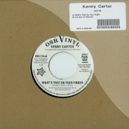 Front View : Kenny Carter - WHAT S THAT ON YOUR FINGER (7 INCH) - Outta Sight / osv116