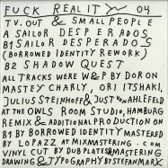 Front View : TV.OUT & Smallpeople - FUCK REALITY 04 (INCL BORROWED IDENTITY REWORK) - Fuck Reality / fuckreality04