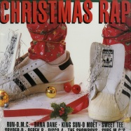 Front View : Various Artists - CHRISTMAS RAP (CLEAR RED LP) - Get On Down / GET51300LP