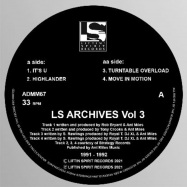 Front View : Various Artists - LS ARCHIVES VOL 3 (1991/1992) - Liftin Spirit Records / ADMM67