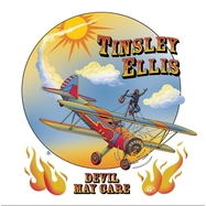 Front View : Tinsley Ellis - DEVIL MAY CARE (TRANSLUCENT ROTES VINYL) (LP) - Alligator / LPAL5008C