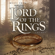 Front View : Various - LORD OF THE RINGS - THEMES (Clear LP) - VINYL PASSION / VPL90155