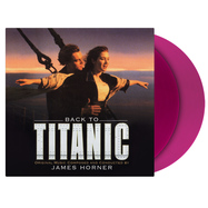 Front View : James Horner - BACK TO TITANIC (translucent violet 2LP) - MUSIC ON VINYL / MOVATV343