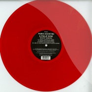 Front View : Philip Row & Fabio Agostini - BISHOP REMIXES (CLEAR RED VINYL) - Nachtstrom Schallplatten / NST067
