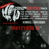 Front View : Various Artists - PSYCHIK GENOCIDE REMIX PACK (4X12) - Psychik Genocide / PCV15