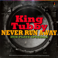Front View : King Tubby - NEVER RUN AWAY - DUB PLATE SPECIALS (LP) - Jamaican / JRLP068 / 05157241