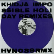 Front View : Khidja - IMPOSSIBLE HOLIDAY REMIXES - Hivern Discs / HVN039rmx