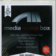 Front View : Various Artists - MEDIA RECORDS BOX (5X12 INCH BOX) - ZYX Music / MAXI BOX LP11