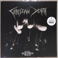 Front View : Christian Death - EVIL BECOMES RULE (BLACK VINYL, LP) - Season Of Mist / SOM 639LP