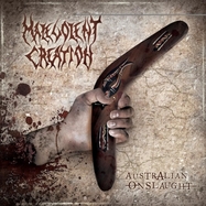Front View : Malevolent Creation - AUSTRALIAN ONSLAUGHT (LP) - Metal Bastard Enterp. / 1149481