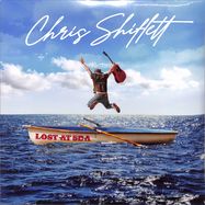 Front View : Chris Shiflett - LOST AT SEA (LTD. TRANSLUCENT RED VINYL) (LP) - Blue Elan Records / BER1443LP