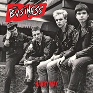 Front View : The Business - HARRY MAY RED / BLACK SPLATTER (7 INCH) - Cleopatra Records / 889466346644