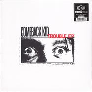 Front View : Comeback Kid - TROUBLE(MARBLE WHITE BLACK / TRANS RED MLP) - Sharptone Records Inc. / 406562972057
