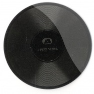Front View : Sticker - I PLAY VINYL Round Sticker (9.5cm) - I Play Vinyl / ilv06