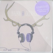 Front View : Deerhoof / David Bazan - DEERBAZAN (CLEAR BLUE 7 INCH) - Polyvinyl Records / prc91327