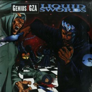 Front View : Genius / GZA - LIQUID SWORDS (RED / BLUE 2X12 LP) - Get On Down / get54043lp
