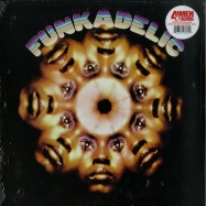Front View : Funkadelic - FUNKADELIC (WHITE WITH RED STARBUST VINYL LP) - 4 MEN WITH BEARDS / 4M1603LP