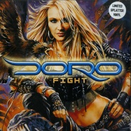 Front View : Doro - FIGHT (LTD SPLATTERED LP) - Rare Diamonds Productions / RDP008-V
