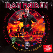 Front View : Iron Maiden - NIGHTS OF THE DEAD,LEGACY OF THE BEAST:LIVE (Black 3LP) Live in Mexico City/180G - Parlophone Label Group (plg) / 9029520470