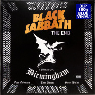 Front View : Black Sabbath - THE END - LIVE IN BIRMINGHAM (LTD BLUE 180G 3LP) - Eagle Rock / 0879988