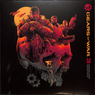 Front View : OST / Steve Jablonsky - GEARS OF WARS 3 (180G REMASTERED RED VINYL 2LP) - Laced Records / LMLP127