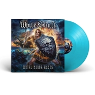 Front View : White Skull - METAL NEVER RUSTS (LIM.CURACAO VINYL) (LP) - Roar! Rock Of Angels Records Ike / ROAR 2210LP