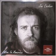 Front View : Joe Cocker - ALIVE IN AMERICA (CLEAR 180G 2LP) - Renaissance Records / 00160289