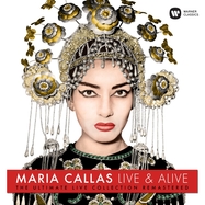 Front View : Maria Callas / Bellini/Gluck/Donizetti/+ - MARIA CALLAS - LIVE & ALIVE (LP) (180 GR.) - WARNER CLASSICS / 9029584467