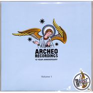 Front View : Various Artists - ARCHEO 10 YEARS ANNIVERSARY - VOLUME 1 (SKY BLUE VINYL+GADGETS) - Archeo Recordings / AR028SB